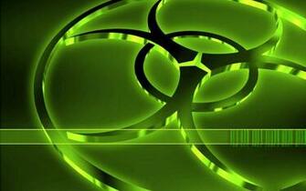 Green Atomic Sign Biohazard HD Wallpaper Army Military