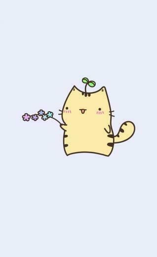 Cute Pusheen Kitty iPhone Wallpaper Mobile9