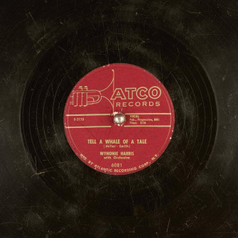 Wynonie Harris Tell A Whale Of Tale Vinyl Record Wallpaper