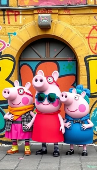 Baddie Peppa Pig Wallpaper