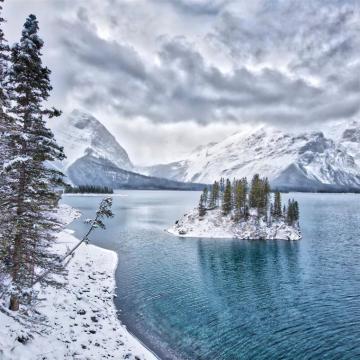 Winter Wonderland 4k iPad Air Wallpaper