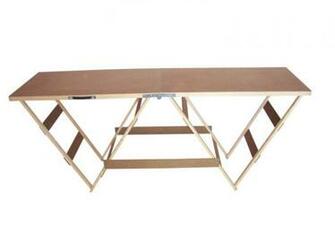 Fibreboard Top Paste Table Natural Colour Wallpaper Frame