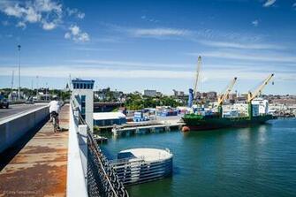 Summertime From The Casco Bay Bridge On A Beautiful Afternoon