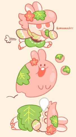 Moon Rabbit Cookie Run Mobile Wallpaper