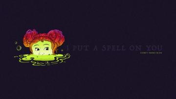 Celebrate Fall With Our Hocus Pocus Inspired Wallpaper Disney
