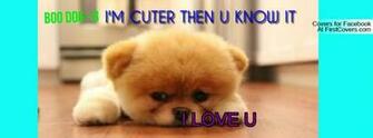 My Cute Boo Dog Profile Cover