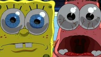 Funny Spongebob And Patrick Surprised Face Wallpaper Jpg