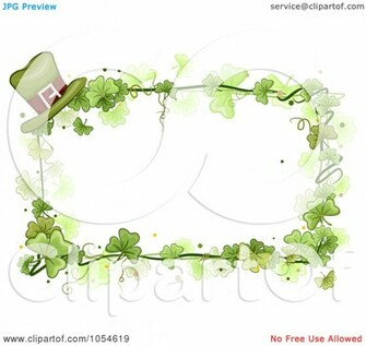 Vector Clip Art Illustration Of A St Patricks Day Shamrock