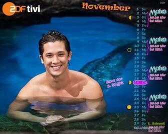 Mako Mermaids Wallpaper With Chai Romruen