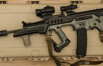 Wallpaper Machine Rifle Assault Tavor Image For Desktop