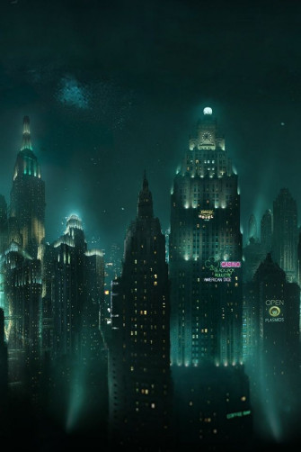 Bioshock Rapture iPhone 4s Wallpaper Art