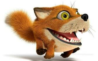 Funny Fox Wallpaper