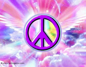 Peace40 Big Peace Symbol Wallpaper