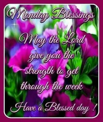 Happy Monday Blessings
