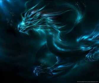 Epic Dragon Background Blue For Samsung