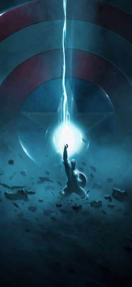 Captain America iPhone Wallpaper
