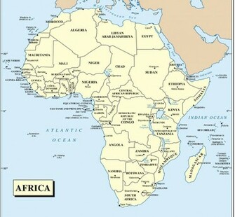 Africa Map Countries