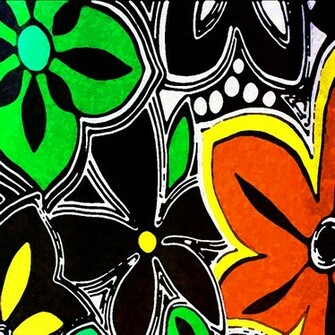 Trendy Floral Wallpaper