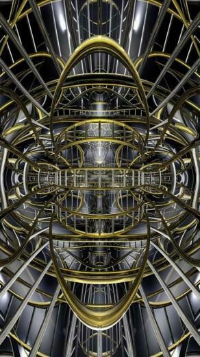 Your Mobile Phone HD Abstract Fractal Wallpaper