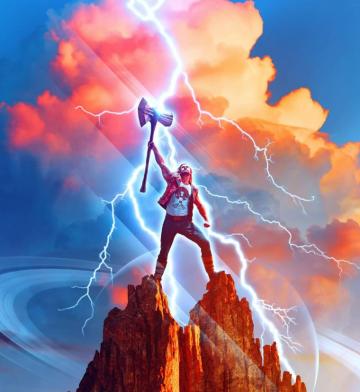 Thor Love And Thunder Poster Wallpaper HD Movies 4k
