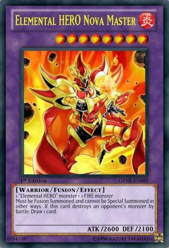 Elemental Hero Nova Master By Kai1411