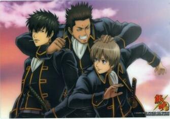 Gintama Hijikata Toushirou Kondo Isao Okita Sougo Anime