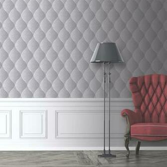 Modern Wallpaper Damask Padding Muriva J958 Murivamuriva