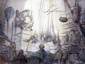 Syberia Videogames Multimedia Contents Wallpaper