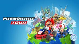 Mario Kart Tour Art Wallpaper Cat With Monocle