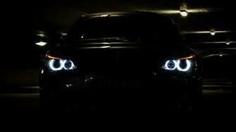 Angel Eyes Bmw Series E60 Automobile Wallpaper