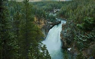 Wallpaper Nature Yellowstone National Park Usa X