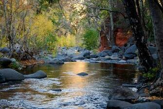 Late Autumn In Oak Creek Canyon Sedona Arizona