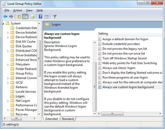 Logon Screen Ctrl Alt Del Using Bginfo Registry Tweek And Script