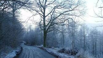 Frosty Lane Desktop Wallpaper Iskin Co Uk