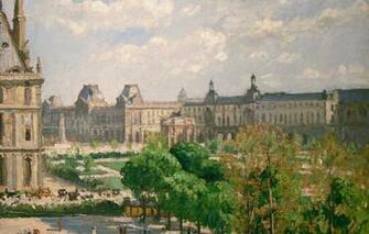 Wallpaper Picture The Urban Landscape Camille Pissarro Area