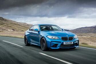 Bilder Von Bmw M2 Coupe Hellblau Bewegung Autos