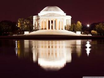 Thomas Jefferson Memorial At Night 4k HD Desktop Wallpaper For