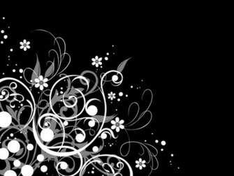 White Swirl On Black Photo Swirls Jpg