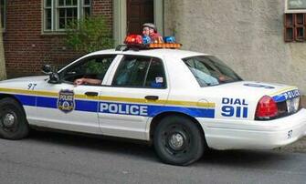 Cop Car Gets Rammed Police Pictures