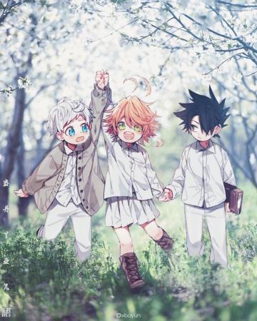 Norman X Ray Emma Wallpaper By Xbayun On