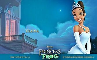 Walt Disney Wallpaper Princess Tiana Characters