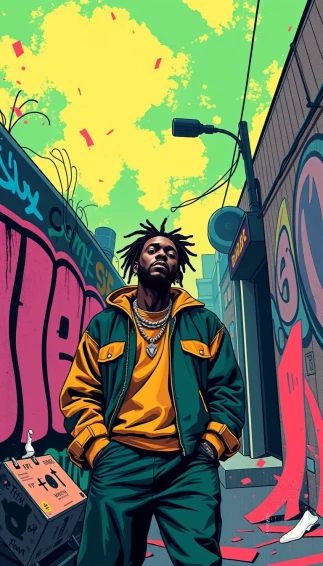 Joey Badass Phone Wallpaper
