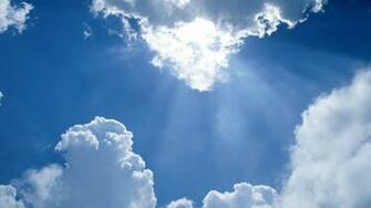 Cloudy Sky Yet Sunlight Is Breaking In You Can Expect Fine Weather