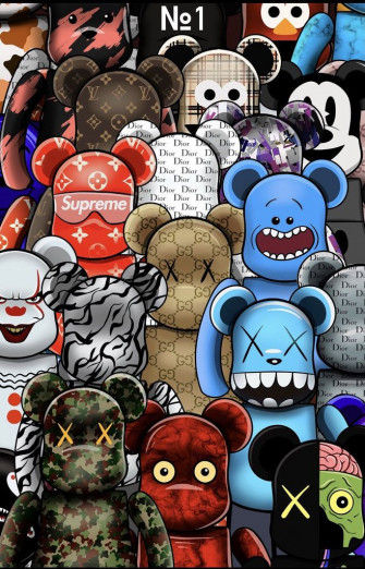 Bear Collage Brands Poster Defining Fondo De iPhone Fondos