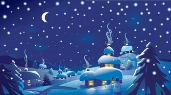 Christmas Scene Wallpaper