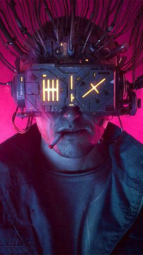 Neuromancer Illustration Cyberpunk Aesthetic