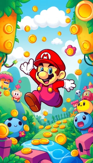 Mario Phone Wallpaper