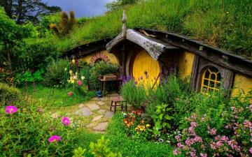 Old Beautiful Cottage High Definition Wallpaper