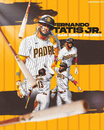 Fernando Tatis Jr Poster Wallpaper Fanart R Padres