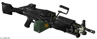 M249 Saw By Masque De Mort